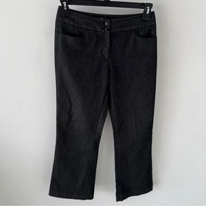 Kenneth Cole women’s size 4 black bootleg pants EUC